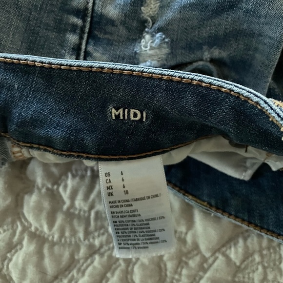 American eagle midi jean shorts - Picture 3 of 3